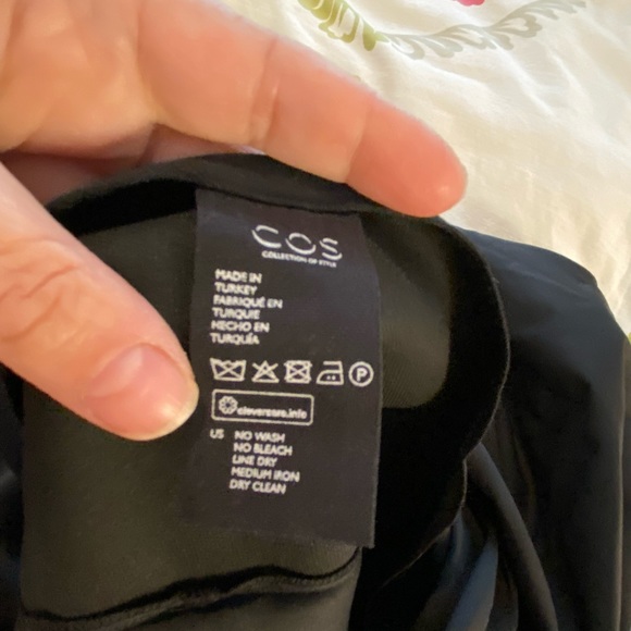 COS wool bias cut maxi dress 10 never worn - Picture 5 of 6